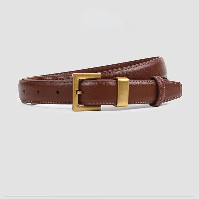 Ceinture en Cuir Fendu Raffinée Molinna – Design Élégant et Minimaliste pour un Style Intemporel